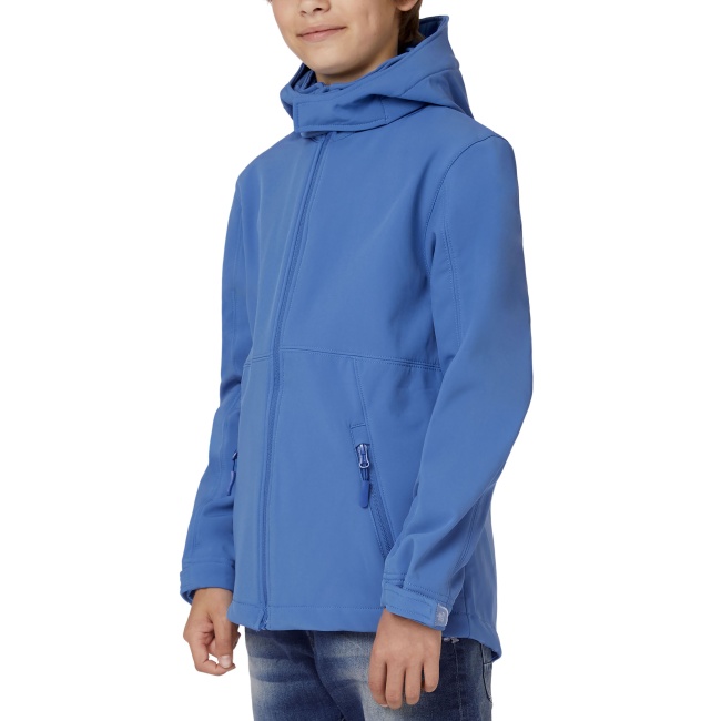 B&C Hooded Softshell Kids