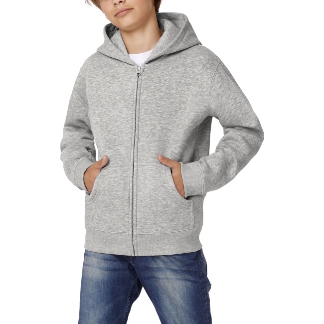 B&C Hooded Full Zip/Kids