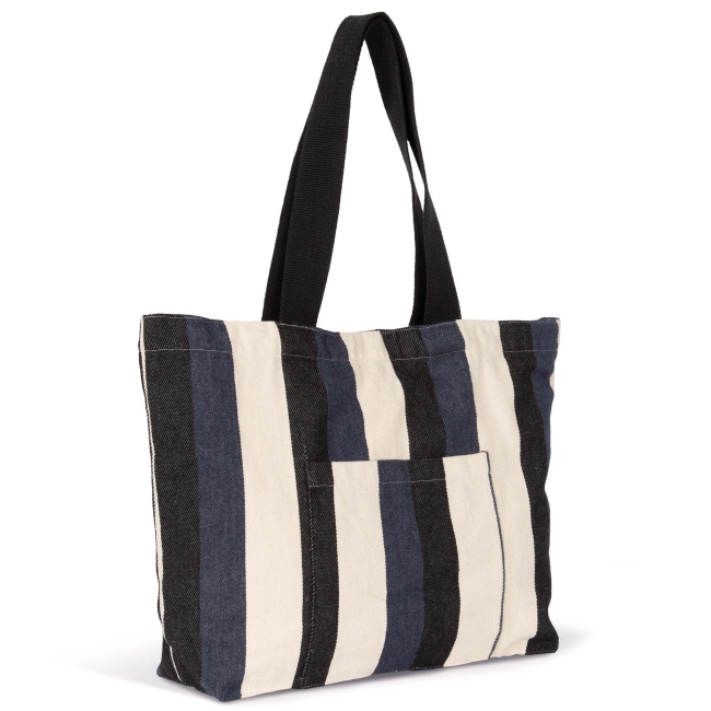 KI5210 Recycled shopping bag - Striped pattern