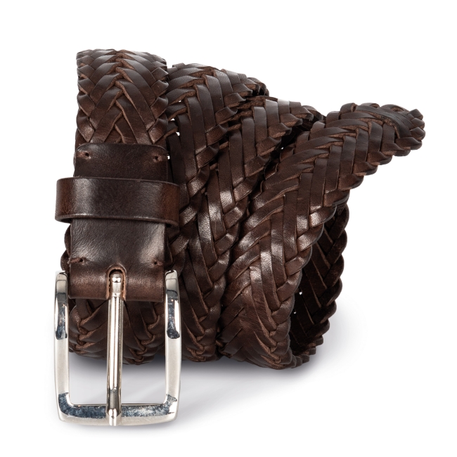 KP821 Braided leather belt