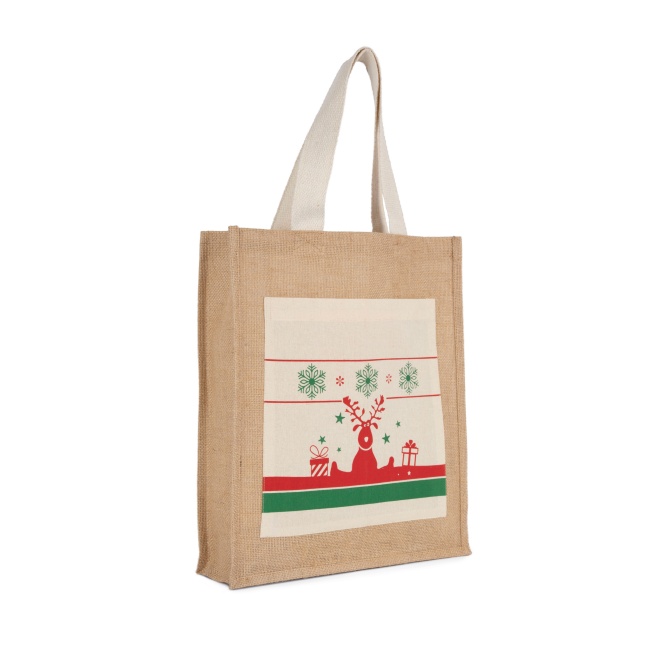 Shopper jõulumustritega