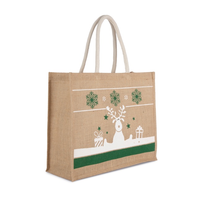 Shopper jõulumustritega