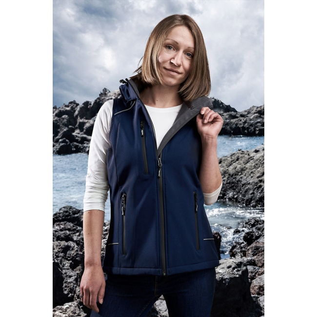 PD 7845 Promodoro naiste soft-shell vest
