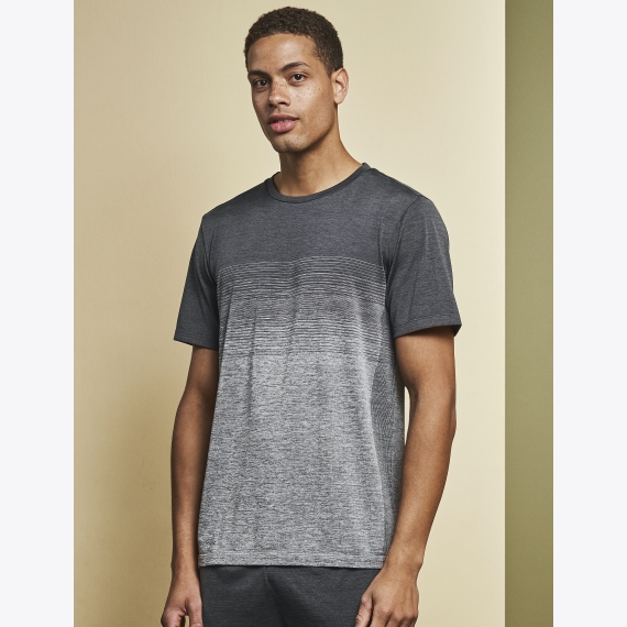G21024 Man seamless s/s T-shirt | striped