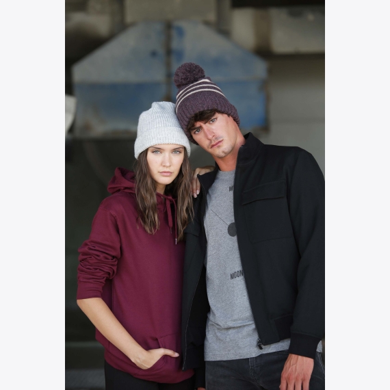 KP557 Classic knitted beanie in recycled yarn