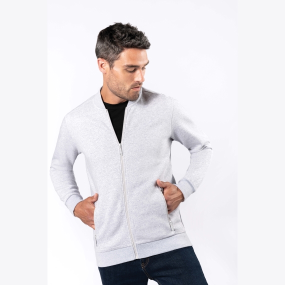 K4002 Full zip fleece sweatshirt