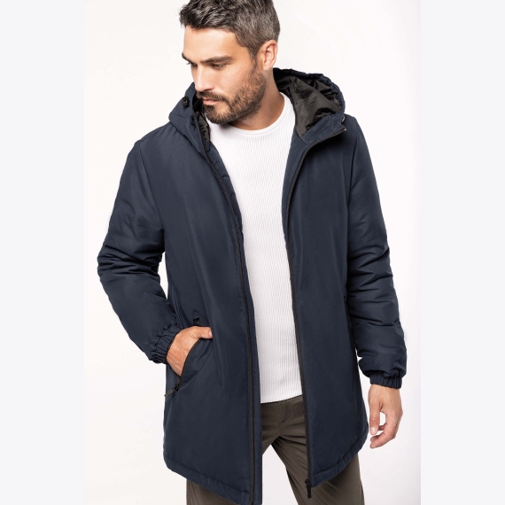 K6152 Recycled hooded parka