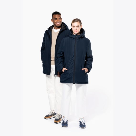 K6152 Recycled hooded parka