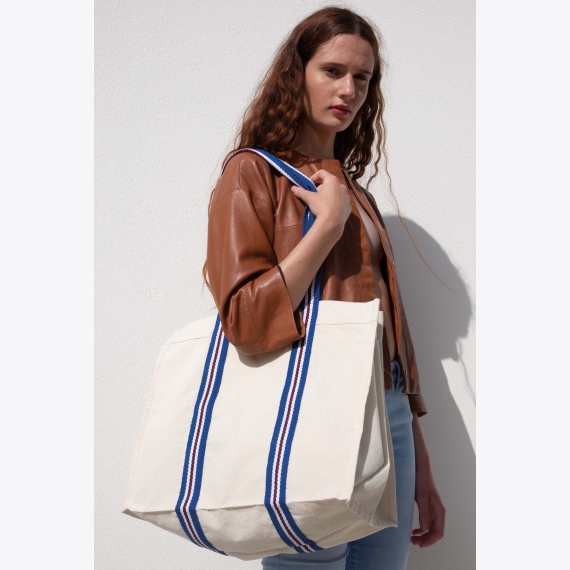 KI0279 Fashion shopping bag in organic cotton