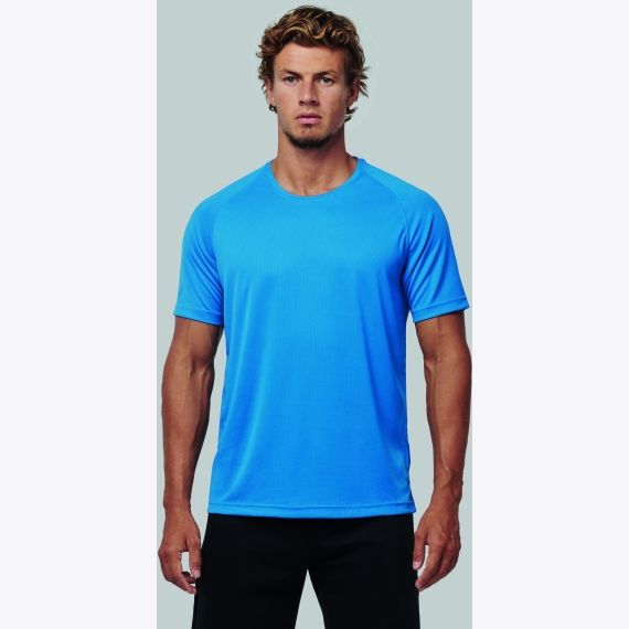 PA4012 Mens recycled round neck sports T-shirt