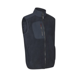 Bonded fleece vest