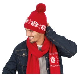 KP541 Fair Isle kootud sall