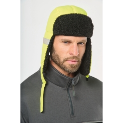 WKP121 Padded cap with ear flaps