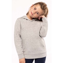 K4029 Kids eco-friendly hooded sweatshirt