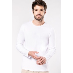 K3016 Men's long-sleeved Crew neck t-shirt