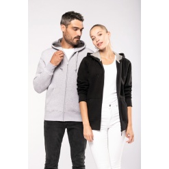 K444 Kariban Unisex Zip Hooded pusa