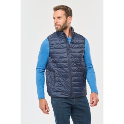 Men's light weight sleevless padded jacket