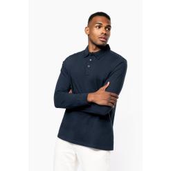 Pikkade varrkatega jersey-polo meestele