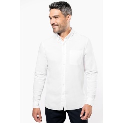 Washed Oxford LSL triiksärk