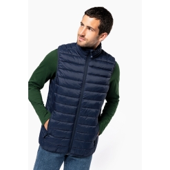 Men's light weight sleevless padded jacket