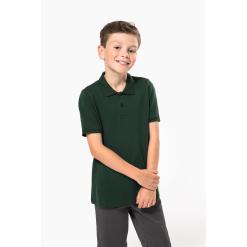 Kids' short-sleeved polo shirt