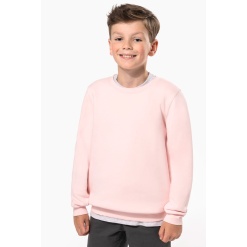 Kids' eco-friendly crew neck sweatshirt
