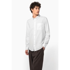 Washed Oxford LSL triiksärk