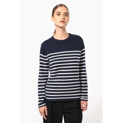 Triibuline naiste kampsun