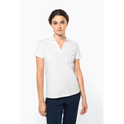 Naiste V-kaelusega polo | Supima® 230 g