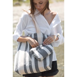 KI5705 Recycled pouch - Striped pattern