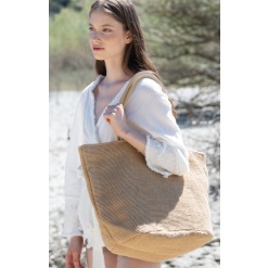 KI0257 Knitted jute bag