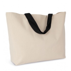 Suur shopper kontrastsete sangadega
