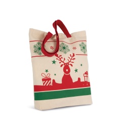 Shopper jõulutrükiga