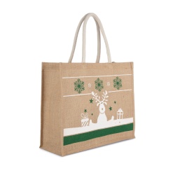 Shopper jõulumustritega