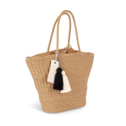 KI5226 Shopper single stripe knitting