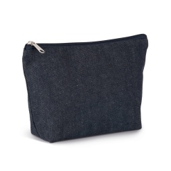 KI5710 Recycled cotton denim pouch