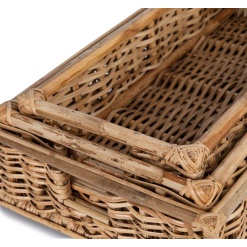 KI5904 Rectangular rattan basket