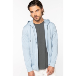 NS426 Men's zip-up hooded sweatshirt