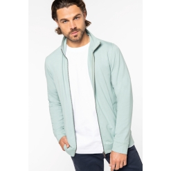 Men's  jacket with a high neck