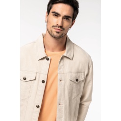 NS606 Men's eco-friendly jacket with hemp