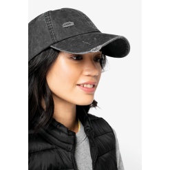 Unisex eco-friendly ripped effect cap