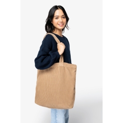 Eco-friendly corduroy bag