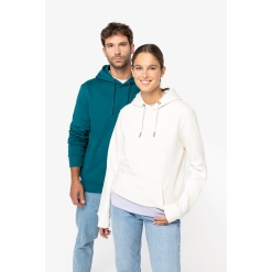 Unisex eco-friendly hooded sweatshirt