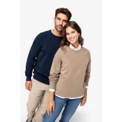 Unisex sweatshirt with raglan sleeves