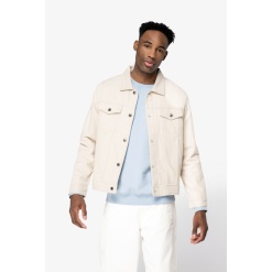 Men's eco-friendly jacket with hemp