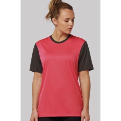 PA4023 Proact Adults' Bicolour short sleeved T-shirt