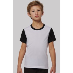 PA4024 ProAct Kids' Bicolour short sleeved T-shirt