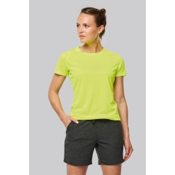 PA4013 Ladies' recycled round neck sports T-shirt