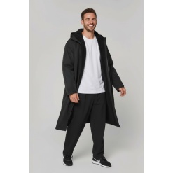 Oversized parka sherpa voodriga