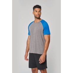 Triblend kahevärviline T-särk